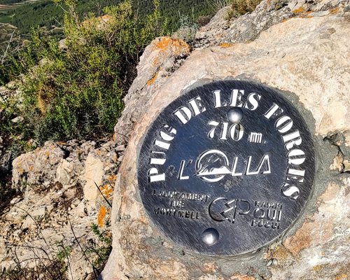 Placa Puig de les Forques
